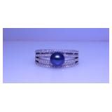 6 Vantel Pearls sterling 925 silver rings