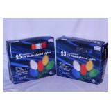 2 boxes of Christmas lights