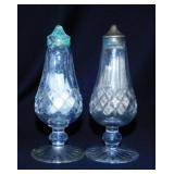 1952 Waterford Lismore crystal S&P salt & pepper