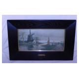 1869 Old Dutch Mill print by George F. Schultz,