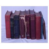 9 antique books: 1928 Off The Deep End - 1871