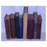 8 antique books: 1923 Book of Etiquette -