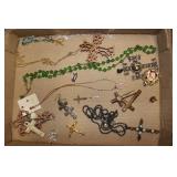 2 rosaries - Cross pendant necklaces & more