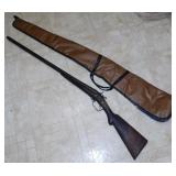 Antique National Arms double barrel shotgun w/
