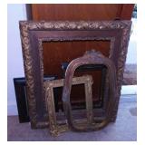 5 antique frames