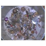 Misc jewelry for repurposing - 3 hat storage boxes