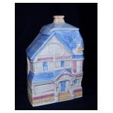 Treasure Craft ceramic Victorian house cookie jar