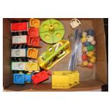 1971 Fisher Price school house w/ accessories: 8