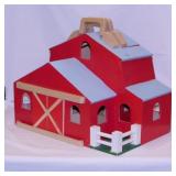 Melissa & Doug wooden Fold & Go Farm Barn,