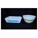 1969 Pyrex Horizon Blue 1.5 qt. casserole from
