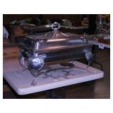 Vintage food warmer steam table - Pyrex glass