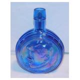 Vintage Wheaton Blue glass John F. Kennedy