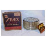 NOS Silex coffee warmer in original box -
