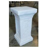 Painted terra cotta garden porch patio pillar