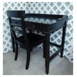 Nice Crate & Barrel Classic Regent desk & chair