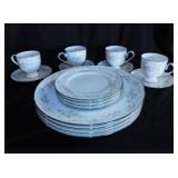 Noritake Ireland Patience dinnerware for 4:
