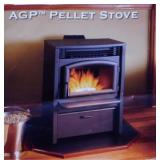 Lopi AGP pellet stove w/ manual, made in USA,