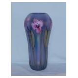 Stunning signed Charles Lotton Multi Flora glass