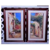 Secret Alley and Morning Coffee prints by Gilles