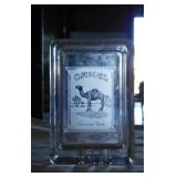Vintage Joe Camel glass ashtray - Glass cloche -