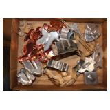 29 assorted cookie cutters