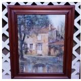 Maison Prisible watercolor print by Michael