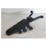 Cast iron: Beetle boot jack - Bird paperweight -