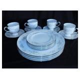 Noritake Ireland Patience dinnerware for 4: