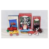 4 Hallmark Keepsakes diecast Kiddie Car