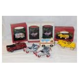 6 Hallmark Keepsakes diecast Kiddie Car