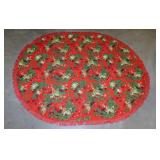 Two Christmas tablecloths