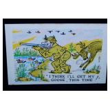 18 vintage humorous postcards