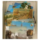55 vintage souvenir postcards