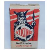 Viking nob-staples in box - Hinged wall hook - 2