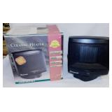 Duracraft ceramic oscillating space heater w/ box