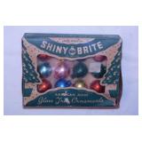 3 vintage boxes of mini Shiny Brite glass
