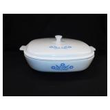 Corning Blue Cornflower: Two 9" pie plates - Two