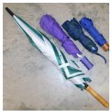 4 umbrellas - Metal money box - Aladdin lunch box