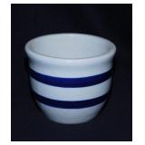 Vintage Robinson Ransbottom Pottery blue band
