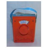 1975 Fisher Price Pocket Radio music box toy,
