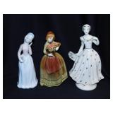 3 vintage porcelain figurines - 2000 Precious