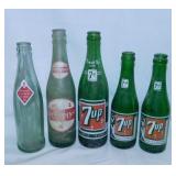 Vintage Clinton & Terre Haute Indiana 7-Up