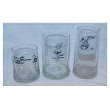 3 Marathon Oil Johnny Hart BC Comics glasses