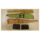 New Guidesman rifle gun case - 2 hand gun cases -