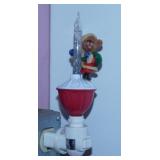 Christmas dï¿½cor: Glitter bubble light nightlight