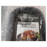 New Clever Kitchen microwave BBQ chicken roaster