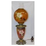 Antique hand painted Gone With the Wind parlor