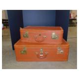 2 vintage Maximillian suitcases