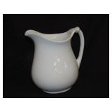 J&G Meakin England ironstone pitcher, 8" tall
