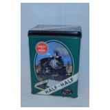Vintage Half & Half tobacco tin - 2 Avon